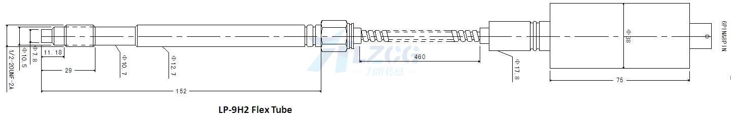 高温熔体压力传感器变送器LP-9H(图3)